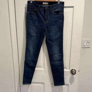 Madewell Dark Blue Skinny Jeans